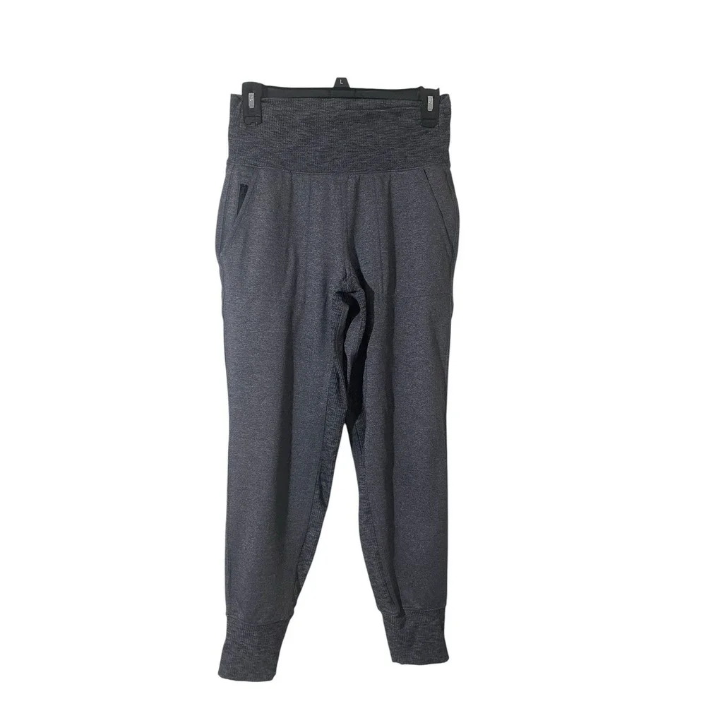 Athleta Venice High Rise Joggers Womens XS Heather Gray Athleisure Casual